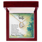 To My Wife - Best Gift For Valentine - Forever Love Necklace