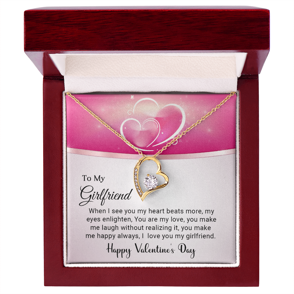 To My Girlfriend - You are my love - Best Gift For Valentine - Forever Love Necklace