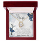 To My Wife - Best Gift For Valentine - Forever Love Necklace