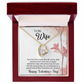 To My Wife - Best Gift For Valentine - Forever Love Necklace
