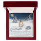 To My Beautiful Granddaughter - Christmas Gift - Forever Love Necklace