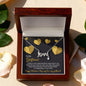 To My Girlfriend - Best Gift For Valentine - Scripted Love Necklace