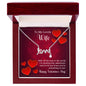 To My Lovely Wife - Everything to me - Best Gift For Valentine - Scripted Love Necklace