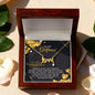 To My Girlfriend - Best Gift For Valentine - Scripted Love Necklace