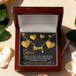 To My Girlfriend - Best Gift For Valentine - Scripted Love Necklace