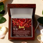 To My Wife - Best Gift For Valentine - Scripted Love Necklace