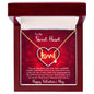 To My Sweet Heart - Best Gift For Valentine - Scripted Love Necklace