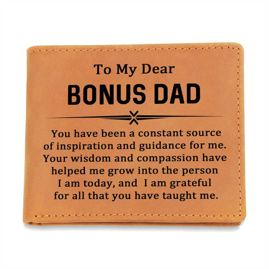 Father's Day Special Gift - Happy Father's Day - Leather Wallet