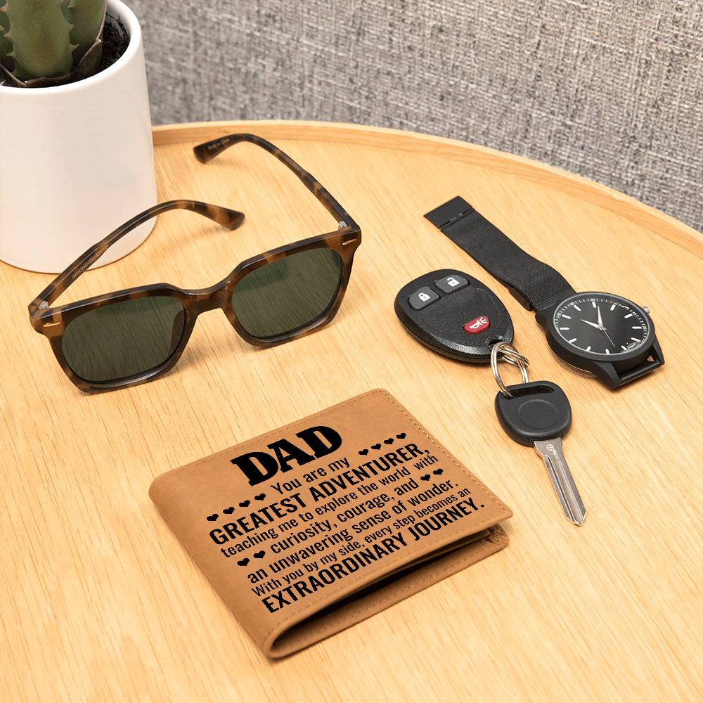 Father's Day Special Gift - Happy Father's Day - Leather Wallet