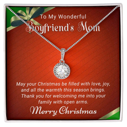 Boyfriend's Mom - Love and Joy - Christmas Gift - Eternal Hope Necklace