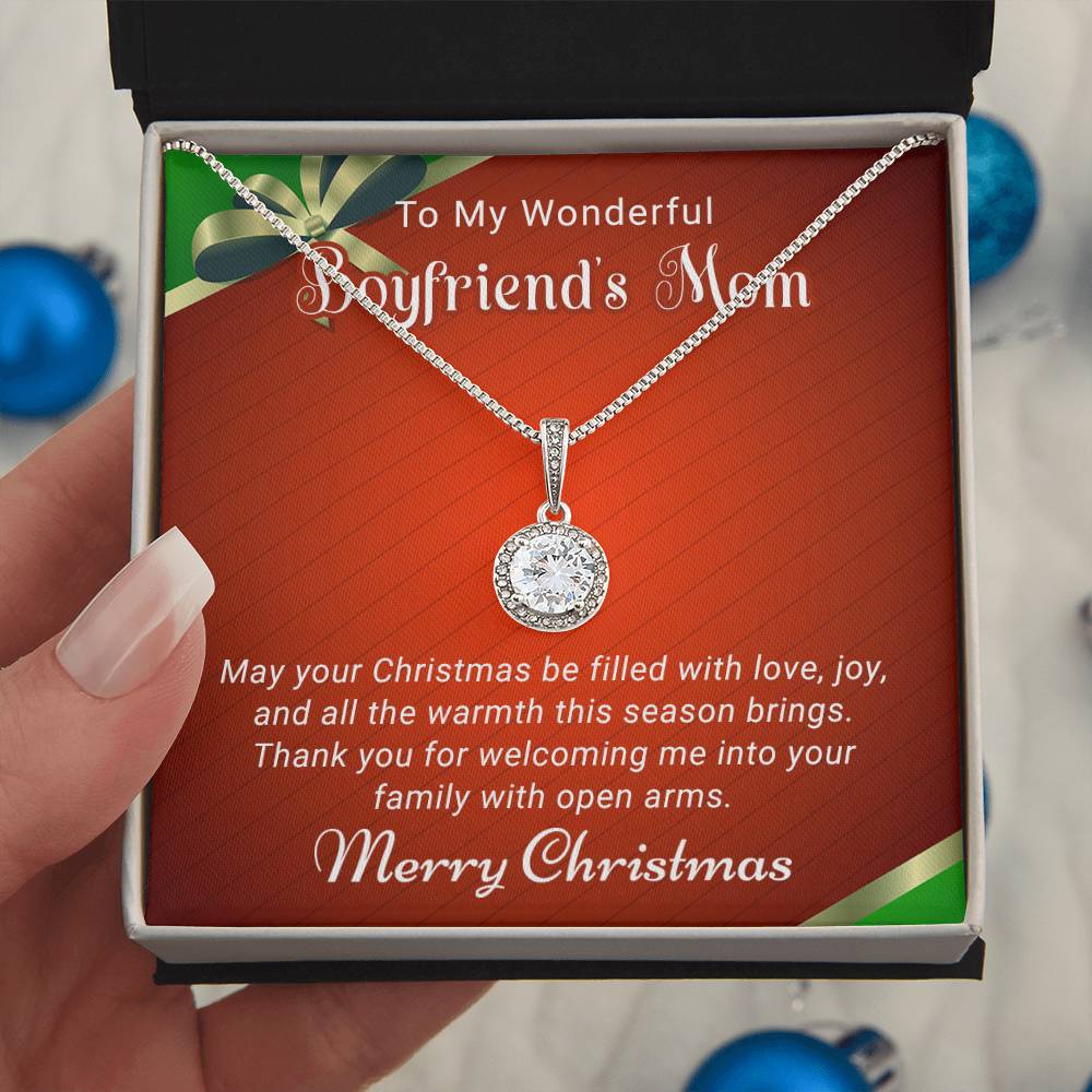 Boyfriend's Mom - Love and Joy - Christmas Gift - Eternal Hope Necklace