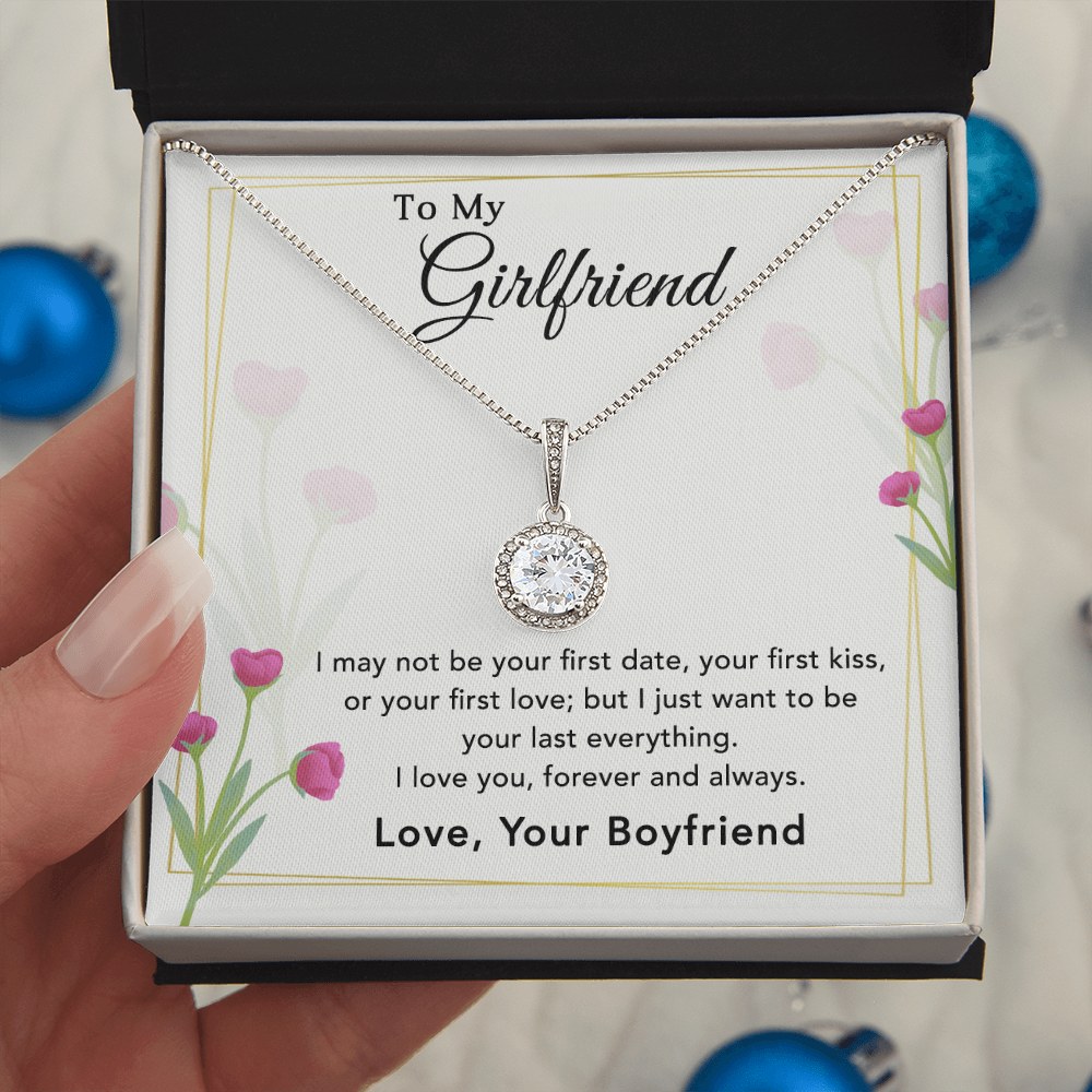 To My Girlfriend - Best Gift For Valentine - Eternal Hope Necklace