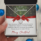To My Grandma - Christmas Gift - Eternal Hope Necklace