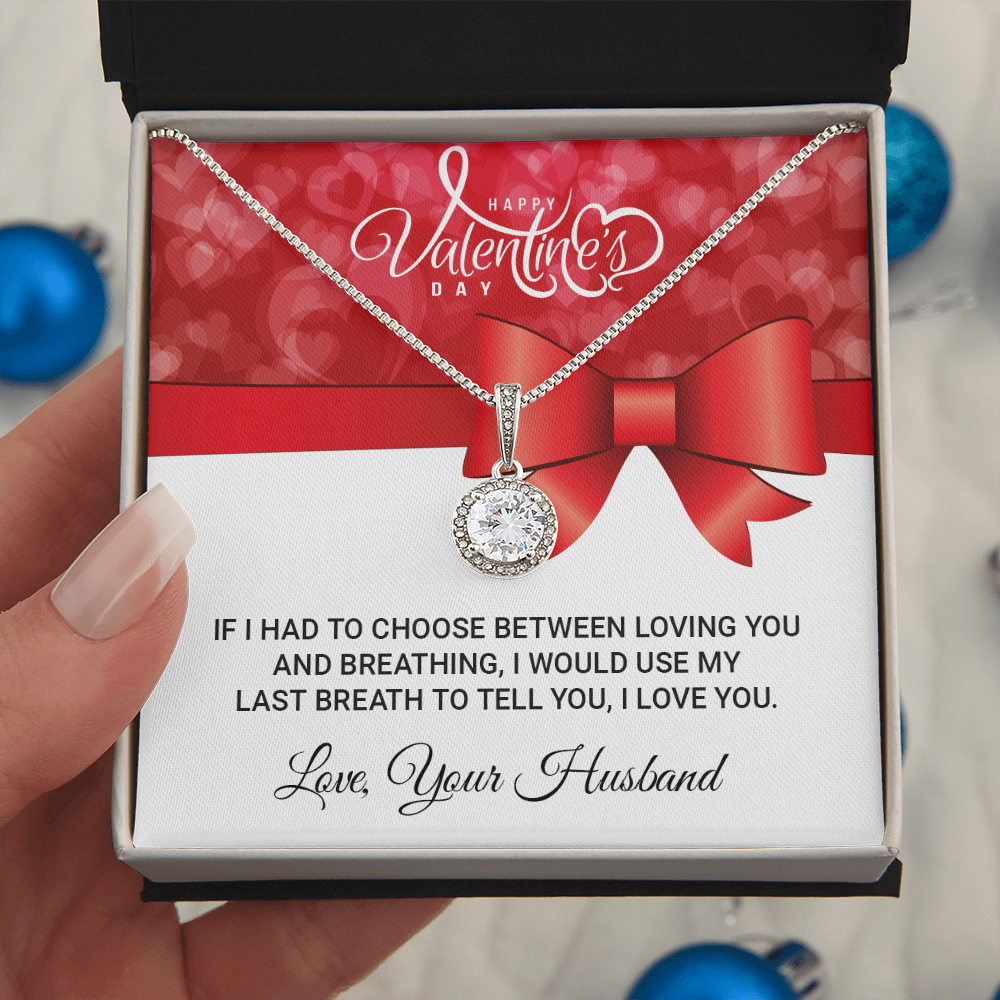 To My Wife - Best Gift For Valentine - Eternal Hope Necklace