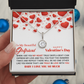 To My Beautiful Girlfriend - My heart - Best Gift For Valentine - Eternal Hope Necklace