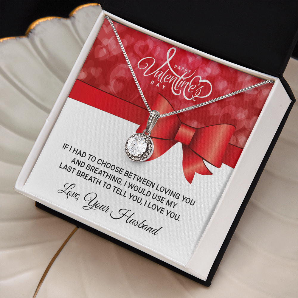 To My Wife - Best Gift For Valentine - Eternal Hope Necklace