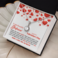To My Beautiful Girlfriend - My heart - Best Gift For Valentine - Eternal Hope Necklace
