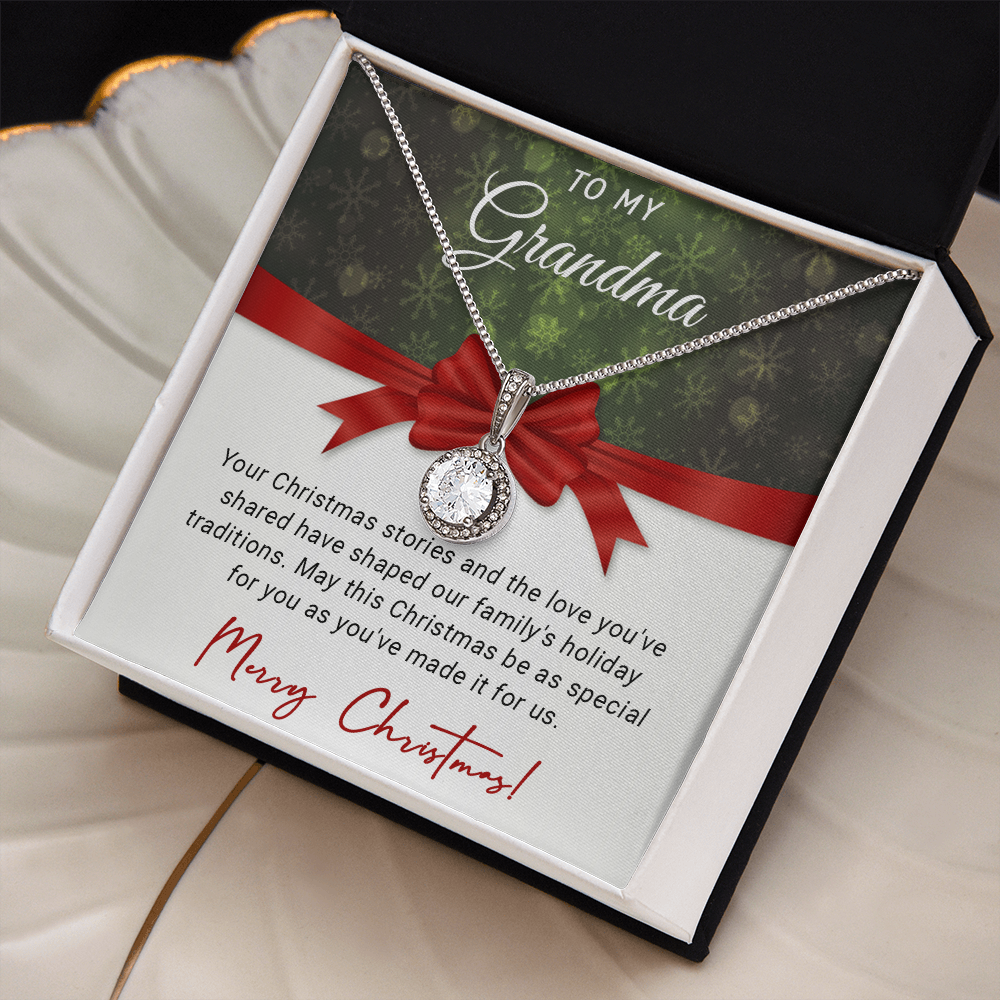 To My Grandma - Christmas Gift - Eternal Hope Necklace