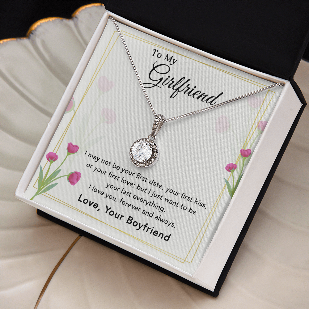 To My Girlfriend - Best Gift For Valentine - Eternal Hope Necklace