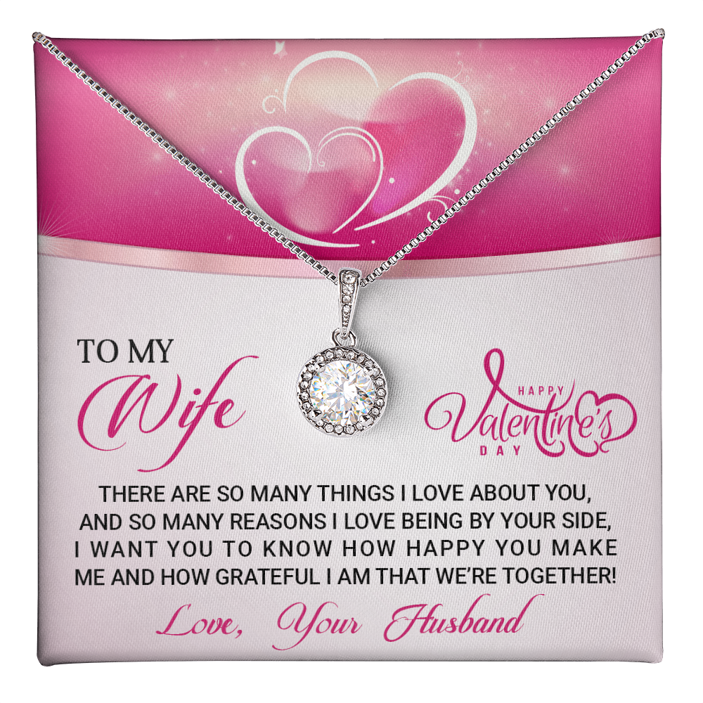 To My Wife - Best Gift For Valentine - Eternal Hope Necklace