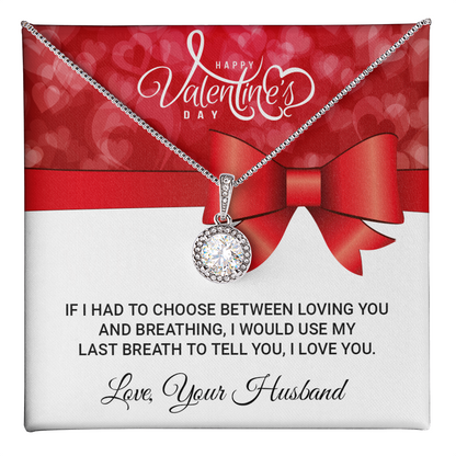 To My Wife - Best Gift For Valentine - Eternal Hope Necklace