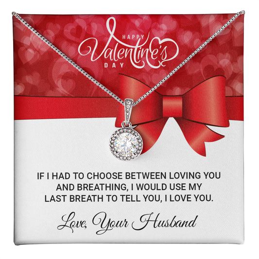 To My Wife - Best Gift For Valentine - Eternal Hope Necklace