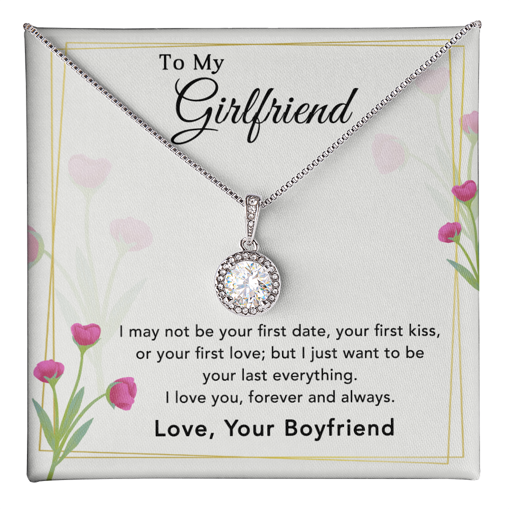 To My Girlfriend - Best Gift For Valentine - Eternal Hope Necklace