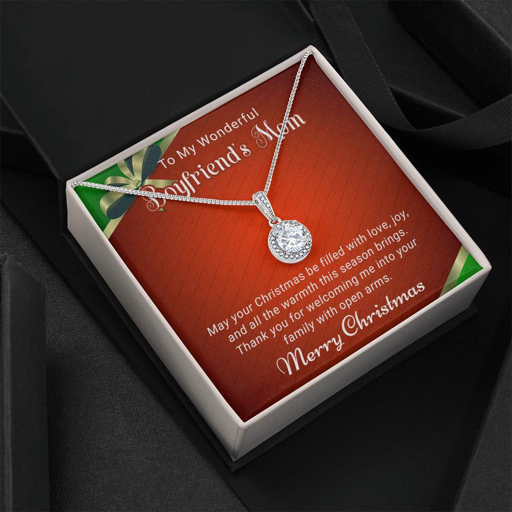 Boyfriend's Mom - Love and Joy - Christmas Gift - Eternal Hope Necklace