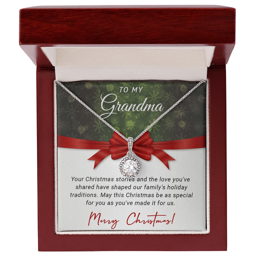 To My Grandma - Christmas Gift - Eternal Hope Necklace