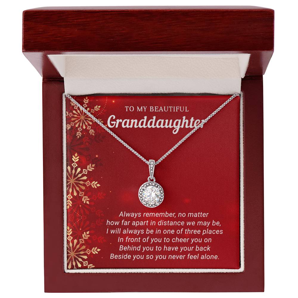 Granddaughter - Never Feel Alone - Christmas gift - Eternal Hope Necklace