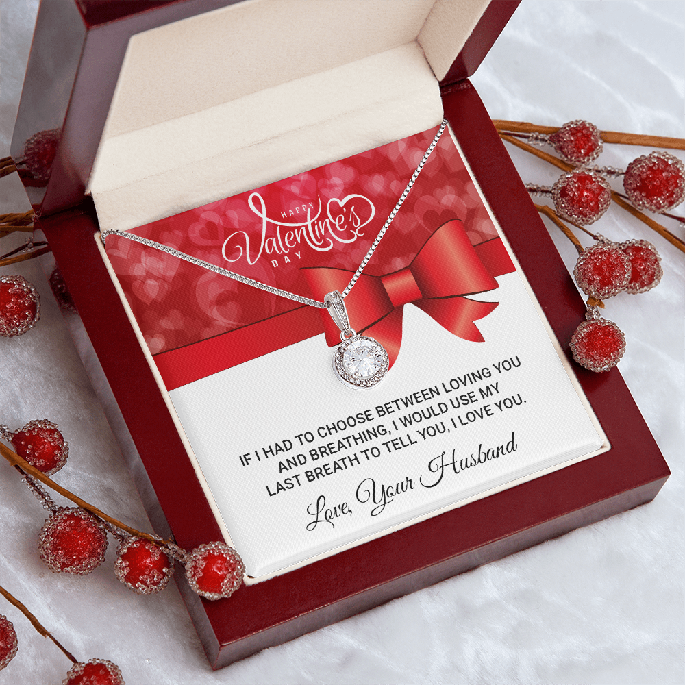 To My Wife - Best Gift For Valentine - Eternal Hope Necklace