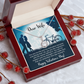 Dear Wife - You are my support - Best Gift For Valentine - Eternal Hope Necklace