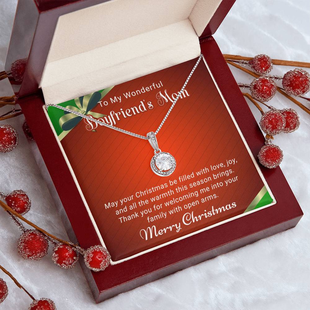 Boyfriend's Mom - Love and Joy - Christmas Gift - Eternal Hope Necklace