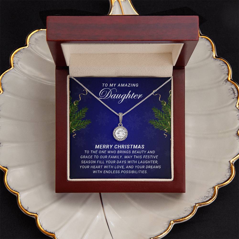 Daughter - Beauty - Christmas Gift - Eternal Hope Necklace