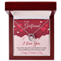 To My Beautiful Girlfriend - You are the only girl in my life - Best Gift For Valentine - Lucky In Love Necklace
