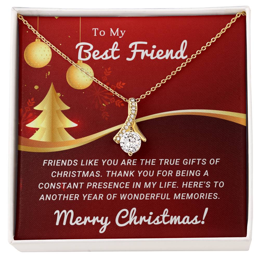 Best Friend - True-Gift - Christmas gift - Alluring Beauty Necklace