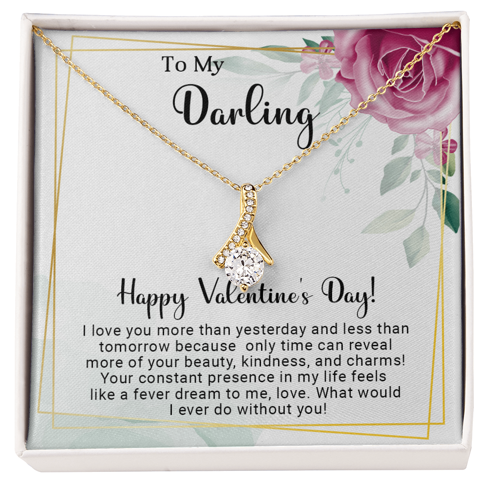 To My Darling - Best Gift For Valentine - Alluring Beauty Necklace