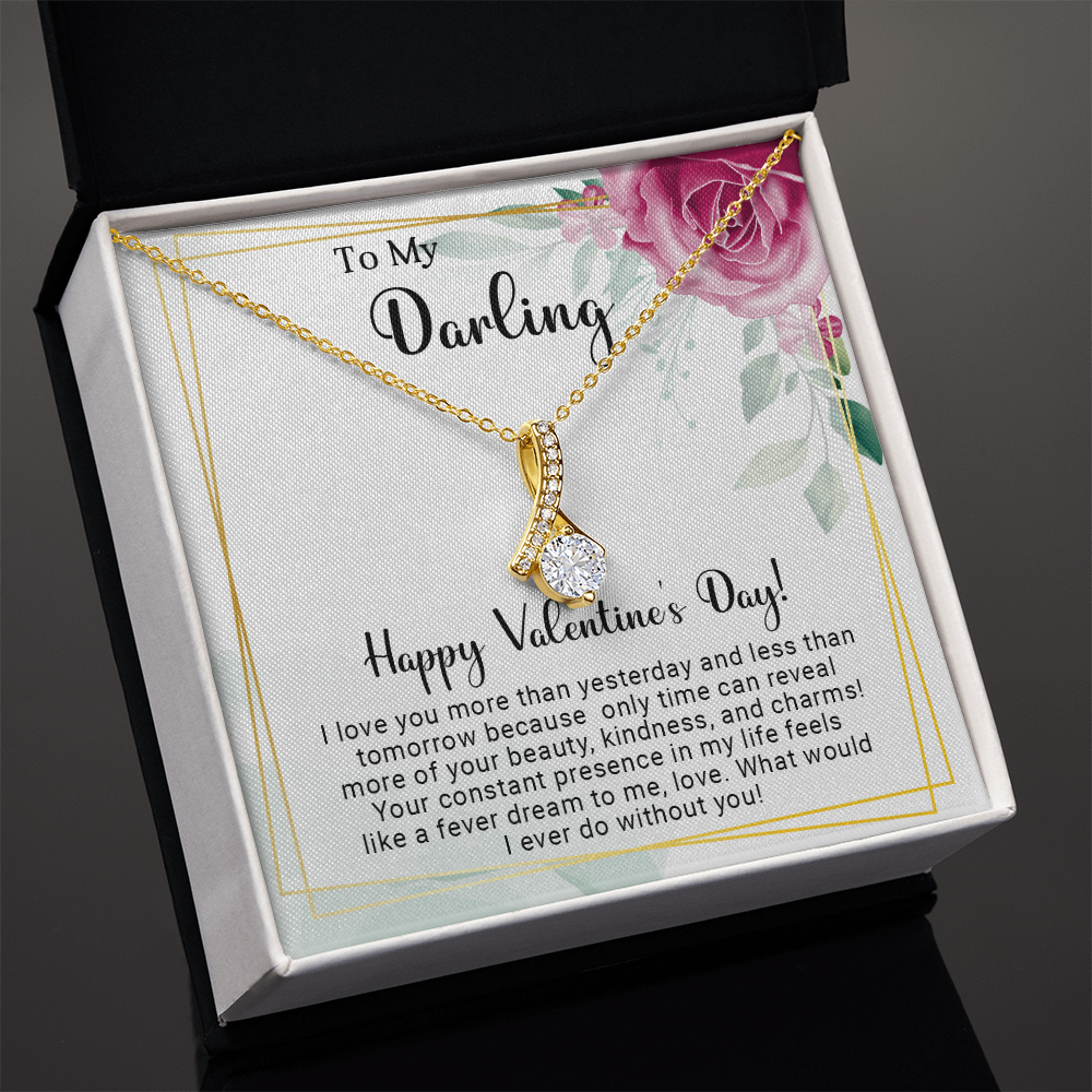 To My Darling - Best Gift For Valentine - Alluring Beauty Necklace