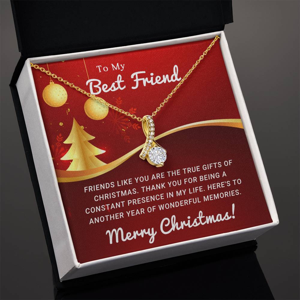 Best Friend - True-Gift - Christmas gift - Alluring Beauty Necklace