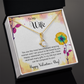To My Wife - Best Gift For Valentine - Alluring Beauty Necklace