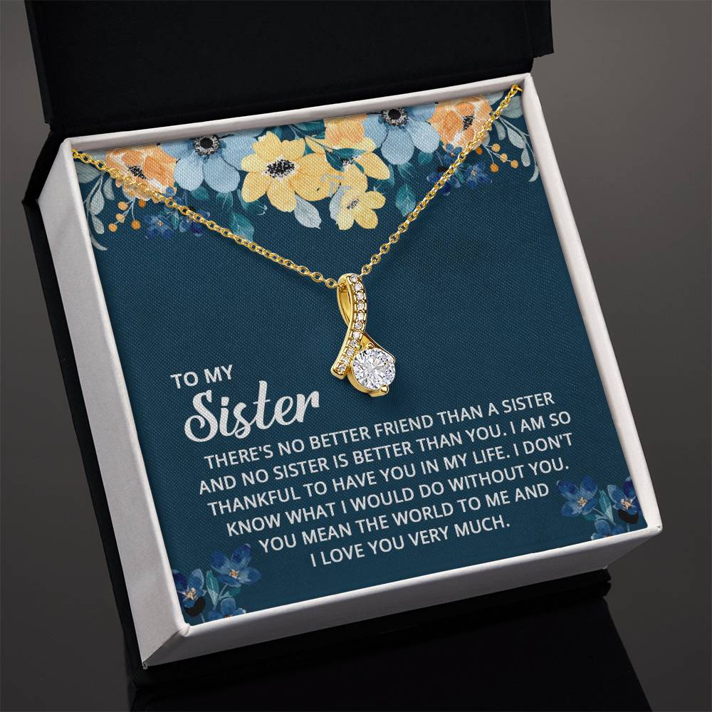 Gift for Sister -  Alluring Beauty Necklace