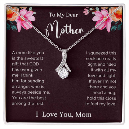 TO MY DEAR MOTHER - ALLURING BEAUTY NECKLACE