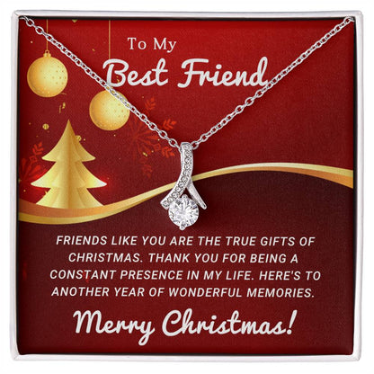 Best Friend - True-Gift - Christmas gift - Alluring Beauty Necklace