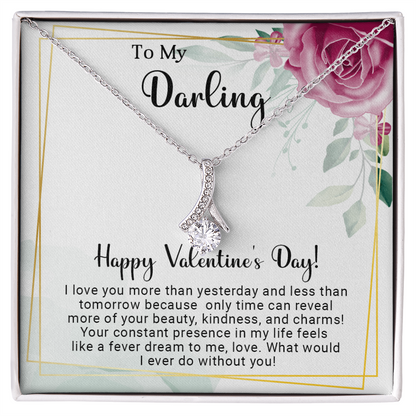 To My Darling - Best Gift For Valentine - Alluring Beauty Necklace