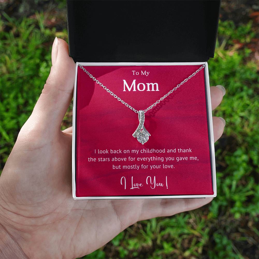 TO MY MOM - MOTHER'S DAY BEST GIFT FOR MOM - ALLURING BEAUTY NECKLACE