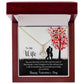 To My Wife - Best Gift For Valentine - Alluring Beauty Necklace