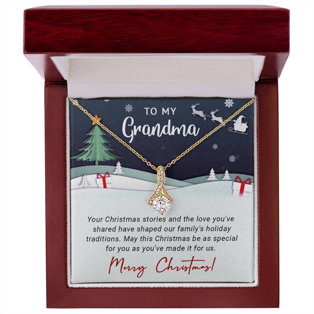 Grandma - The Love - Christmas Gift - Alluring Beauty Necklace