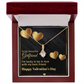 To My Beautiful Girlfriend - Best Gift For Valentine - Alluring Beauty Necklace