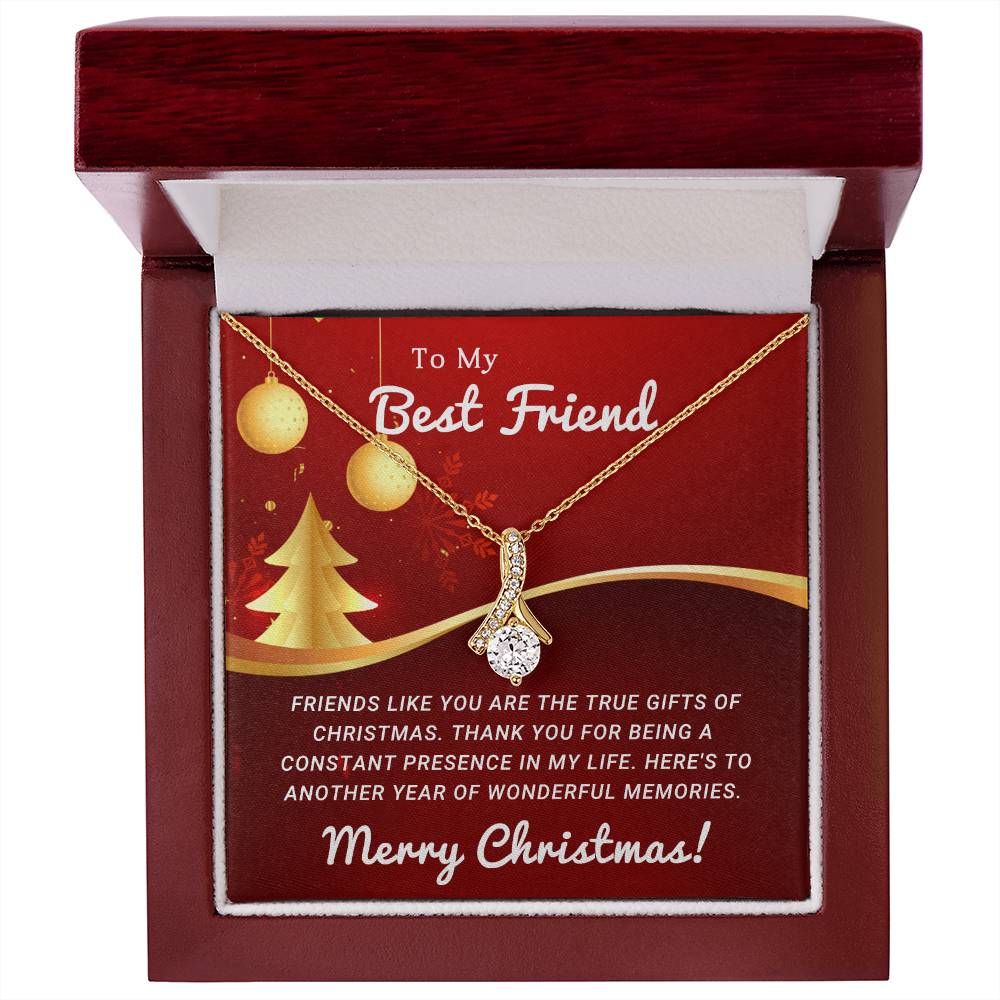 Best Friend - True-Gift - Christmas gift - Alluring Beauty Necklace