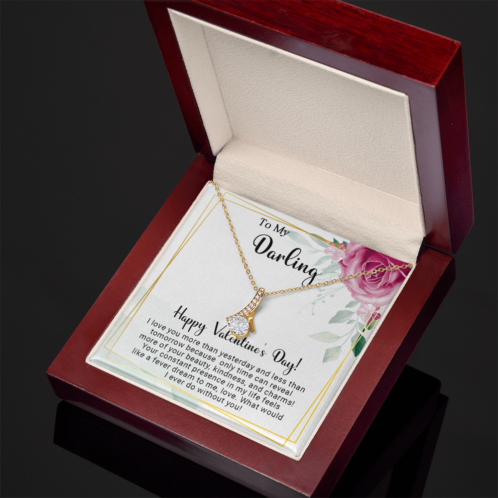 To My Darling - Best Gift For Valentine - Alluring Beauty Necklace